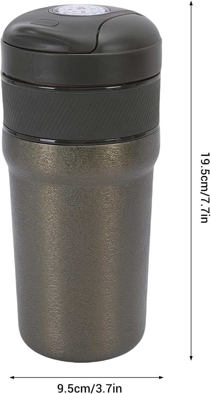 banapoy All in 1 Manual Coffee Bean Grinder, Portable Pour Over Coffee Maker - Image 8