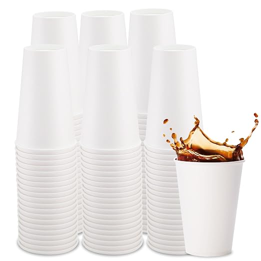 Freshware Coffee Cups 16 oz Disposable Paper Cups by Unknown