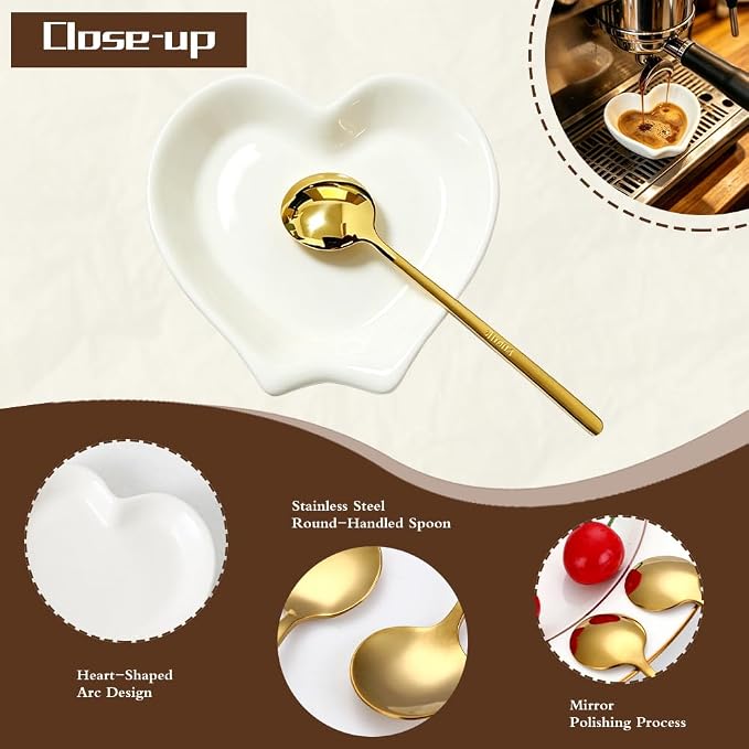 Coffee Spoon Rest White Ceramiccoffee Spoon Holder Cute Coffee Bar And Corner - Image 4
