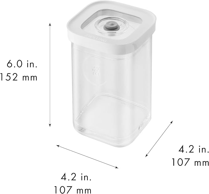 ZWILLING Fresh & Save Cube Boxes, Airtight Dry Food Storage Container, Small - Image 3