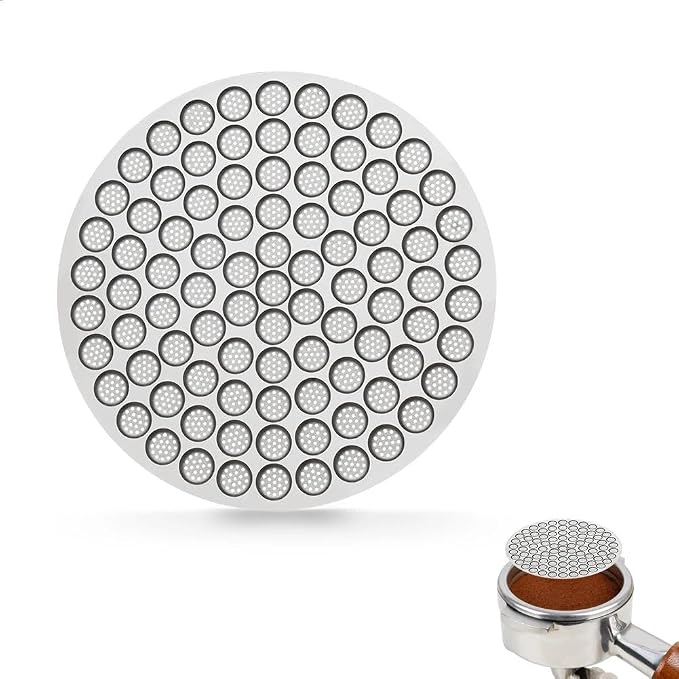 watchget 58.35mm Espresso Puck Screen Reusable Mesh Coffee Filter 0.8mm by watchget