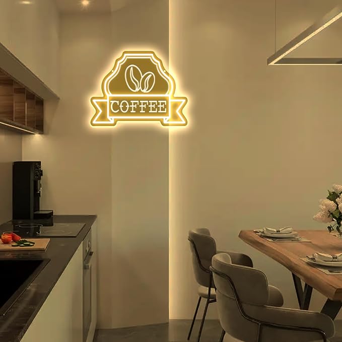 Coffee Neon Signs for Wall Decor Bright Led Lights for Coffee Bar Led Sign Room - Image 5