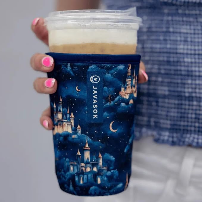 Sok It JavaSok Iced Coffee & Cold Soda Insulated Neoprene Cup Sleeve - Image 2