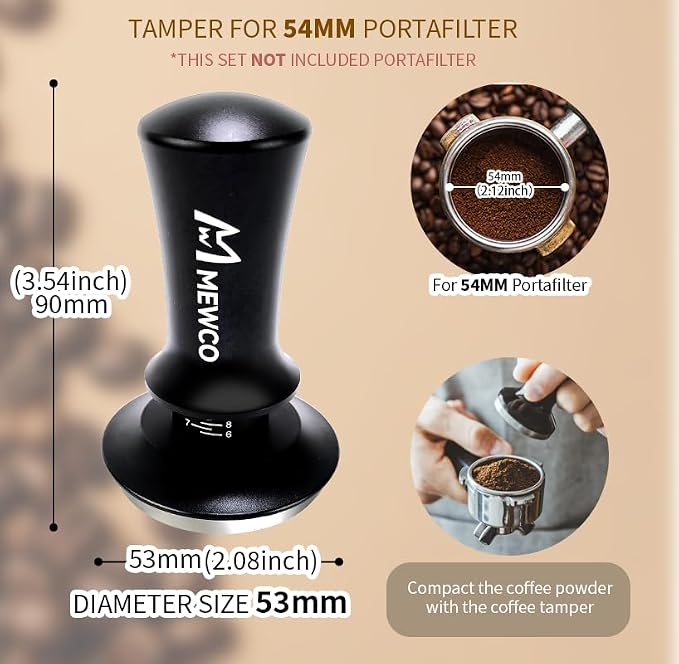 7 Pack Espresso Tamper Station&Coffee Distributor Tamper&Espresso WDT - Image 5