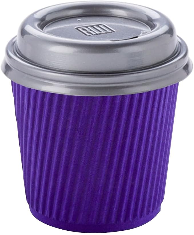 Restaurantware-4 Ounce Paper Coffee Cups, 25 Ripple Wall Disposable Paper Cups - Image 6