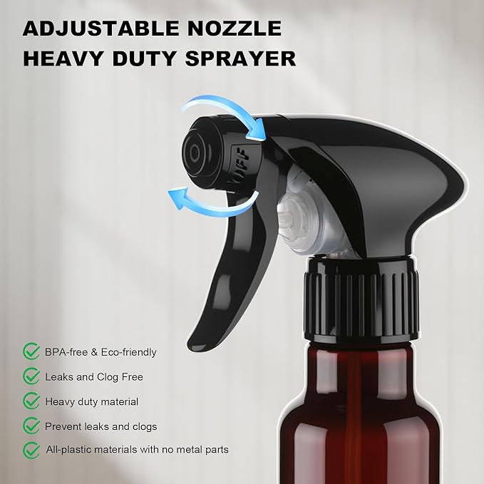 Spray Bottles 4oz/120ml Plastic Small Spray Bottle - Image 4