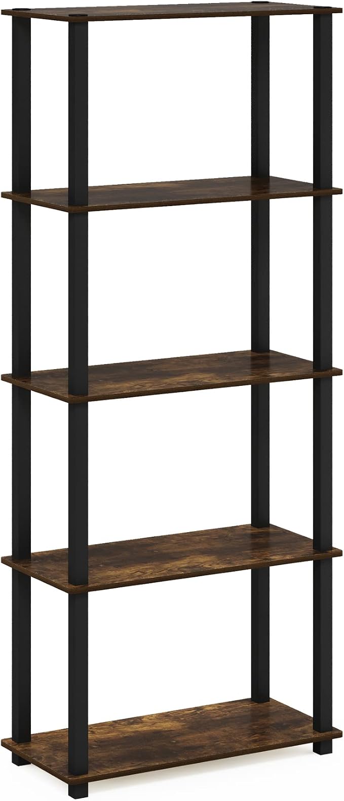 Furinno Turn-S-Tube 5-Tier Multipurpose Shelf Display Rack - Image 6