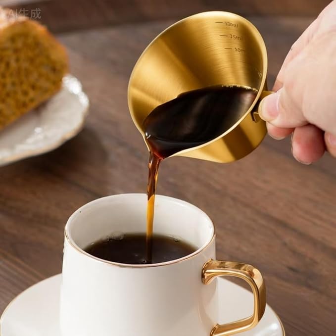 1pcs Stainless Steel Espresso Shot Measuring Cup, Espresso Pouring Cups - Image 4