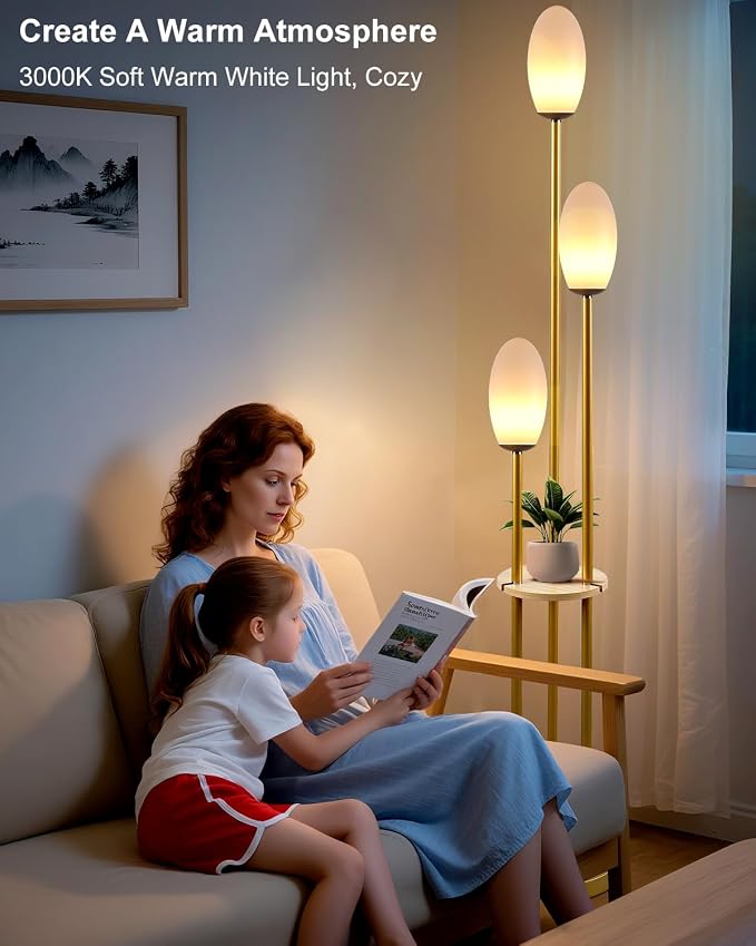Lightdot Gold Dimmable Floor Lamp - Image 5
