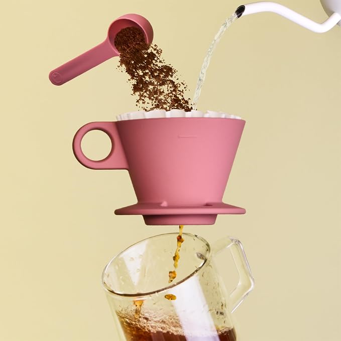 Verve Dwell Dripper Pour Over Coffee Maker Set, Non-Electric Coffee Dripper - Image 2