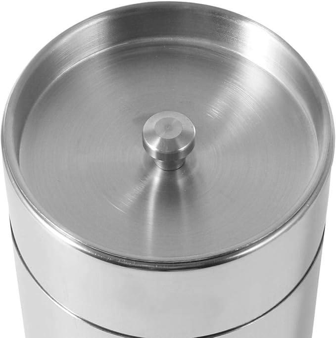 Tyenaza Tea Canister, Stainless Steel Tea Tins, Textured Tea/Coffee/Sugar - Image 7