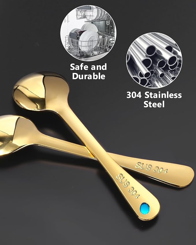8PCS Tiny Spoons - Image 4
