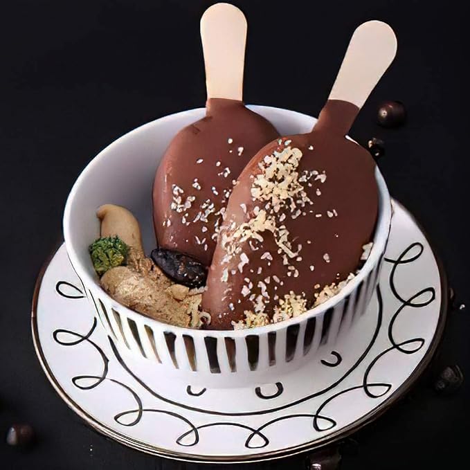 500 Pcs Small Wooden Spoons, Mini Disposable Ice Cream Tasting Spoons, 3 Inch - Image 9