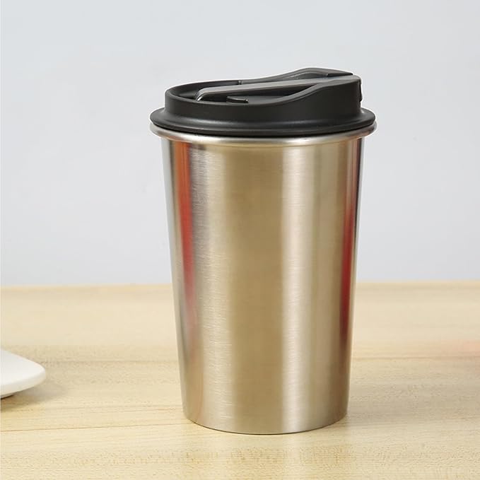 Portable Stainless Steel Coffee Cup - Image 2