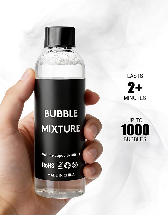 Bubble Mixture for Smoke Gun, 180 ml - Image 2