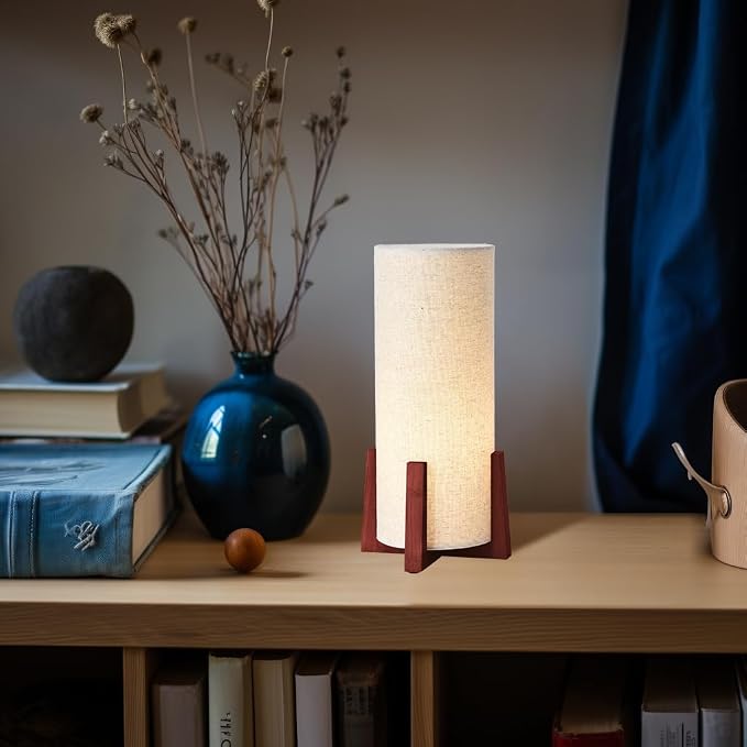 KUNJOULAM Modern Small Table Lamps, Nightstand Lamp - Image 7