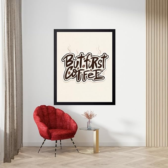 Lawrence Williams Designs But First Coffee Poster - Image 5