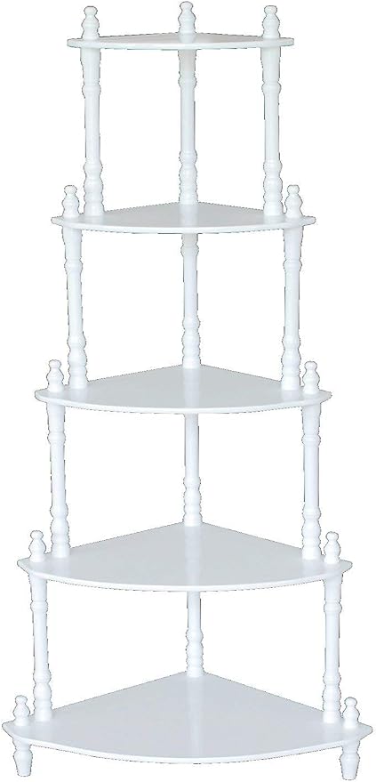 Frenchi Home Furnishing 5-Tier Corner Stand by Frenchi+Home+Furnishing