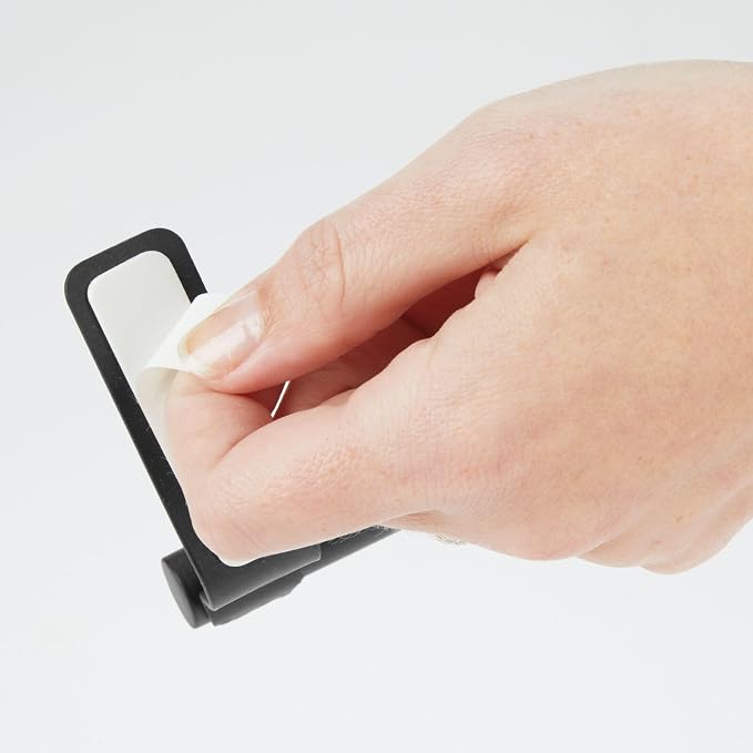mDesign Steel Wall-Mounted Towel Rack Storage Holder - Image 5