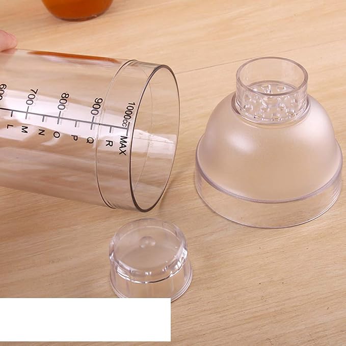 Plastic Cocktail Shaker, Drink Mixer Hand Shaker Cup - Image 6