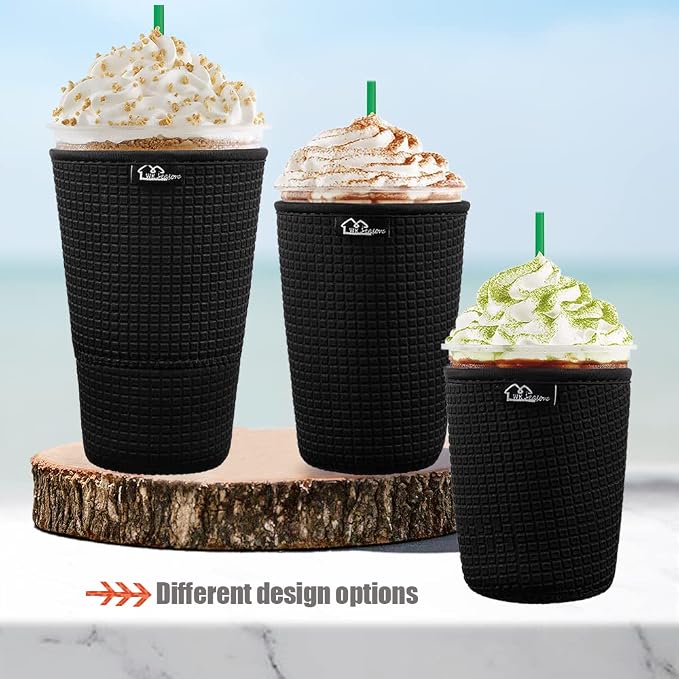 Reusable Iced Coffee Cup Sleeve - Image 7