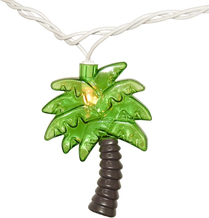 SUNSGNE 8.5Feet Palm Tree Patio Lights String - Image 4