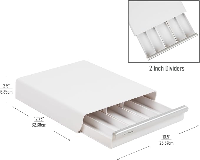 Mind Reader Single Serve Coffee Pod Drawer, Holds 30 Standard Coffee Pods - Image 3