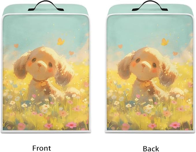 Dog Daisy Coffee Machine Dust Cover Waterproof Universal Barista Express - Image 2