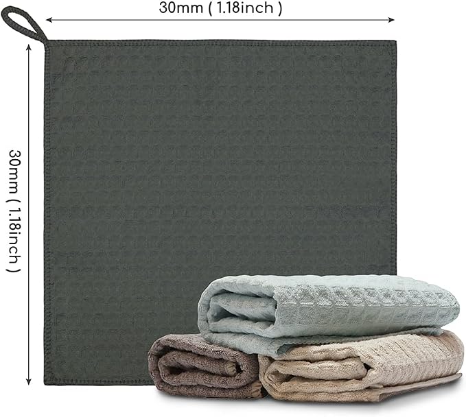 Barista Micro Cloth Set 4 Pack Microfiber Cleaning Cloths Espresso Barista - Image 2