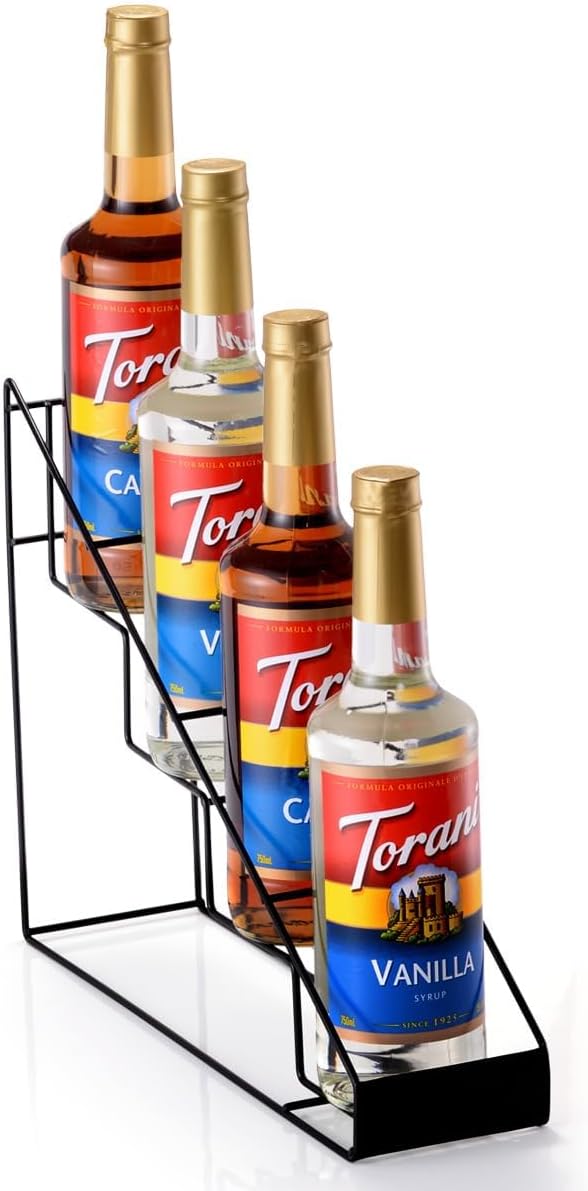 kimilus Coffee Syrup Rack for Coffee Bar Accessories, Fits by kimilus