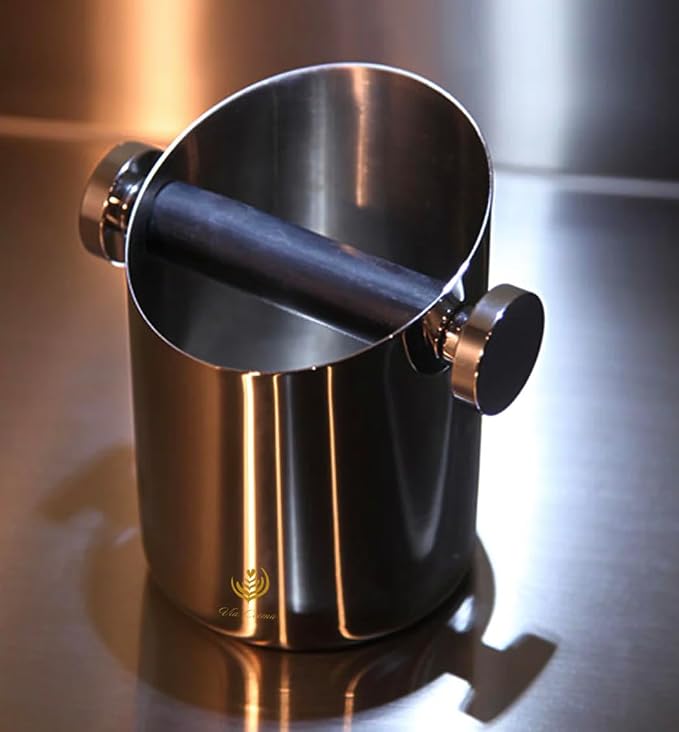 VIA CREMA Espresso Knock Box Coffee Grounds Container Non-Slip - Image 7