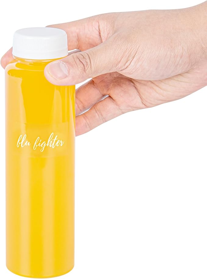 Restaurantware-1.9 x 1 Inch Flu Fighter Juice Bottle Labels, 100 Self-Adhesive - Image 8