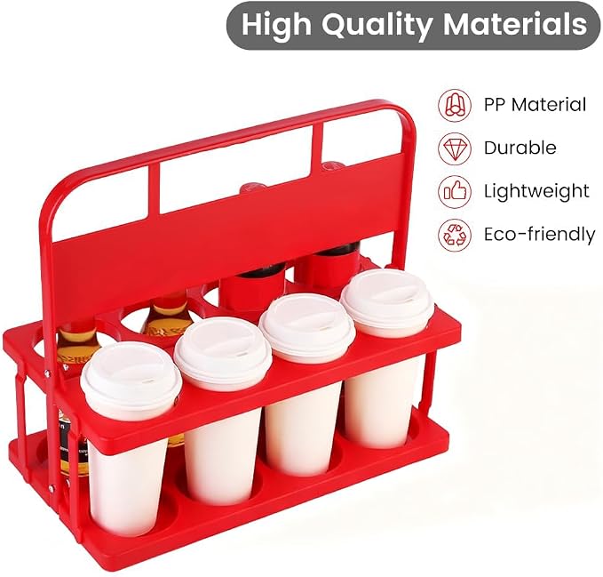 Reusable Drink Carrier with Handle - Image 6