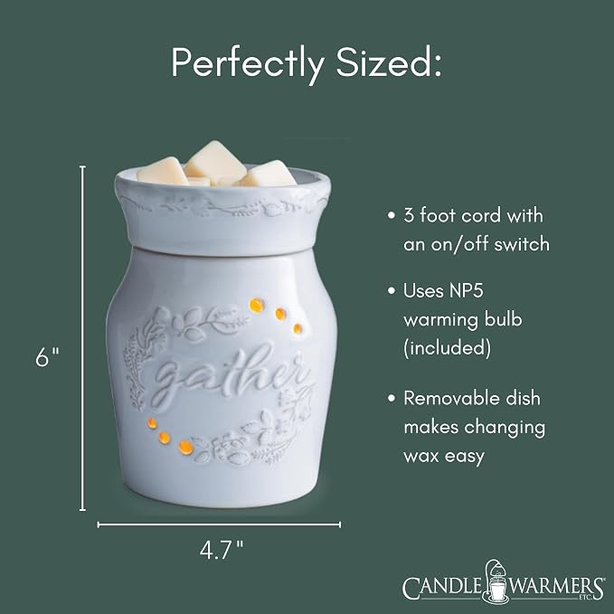Candle Warmers ETC. Illumination Fragrance Warmer- Light-Up Warmer - Image 4