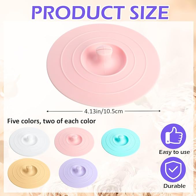 Boao 10 pcs Silicone Cup Covers - Image 2