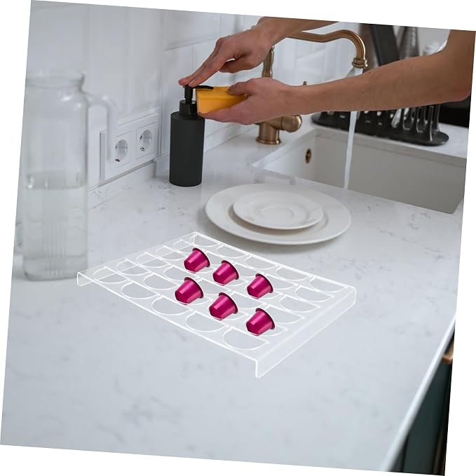 Coffee Storage Counter Capsule Holder Coffee Bar Organizer Capsule Rack - Image 9