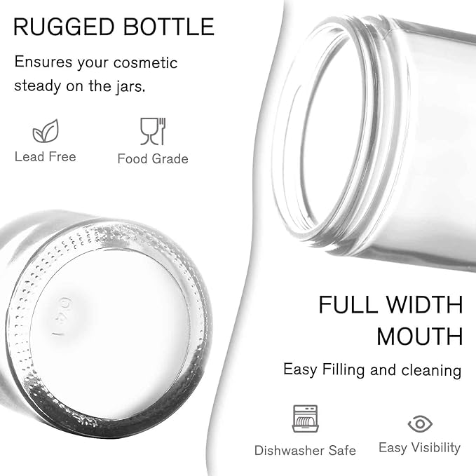 2 oz Small Glass Containers - Image 2