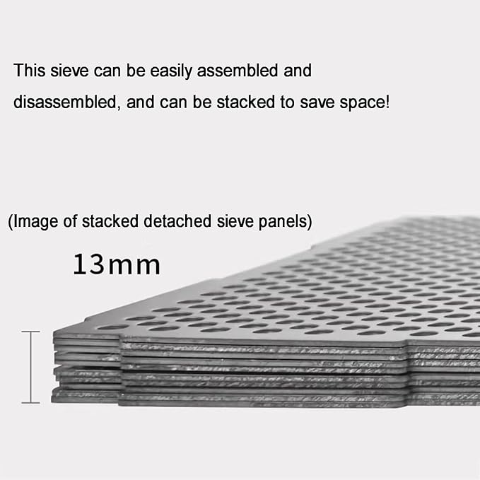Coffee Bean Grading Sieve, Coffee Bean Roaster Sieve, Stainless Steel Round - Image 3