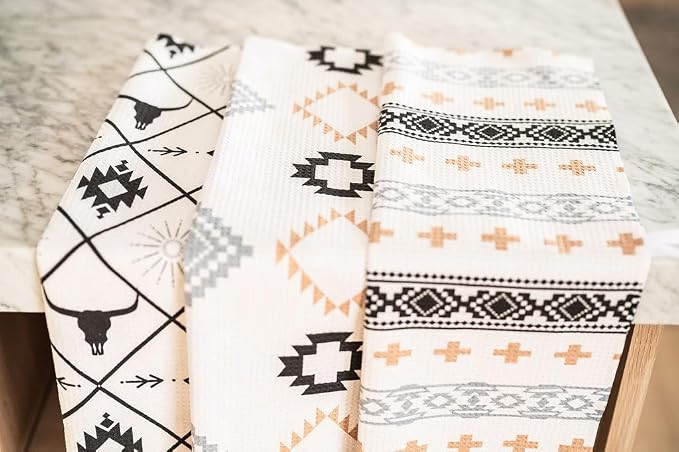 || 3 Pack|| Double Sided || Not Your Ordinary Dish Towels || Waffle Weave - Image 2