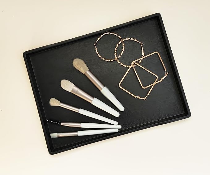 Small Black Serving Tray | for Serving Accessory, Perfume and Display Use. - Image 4