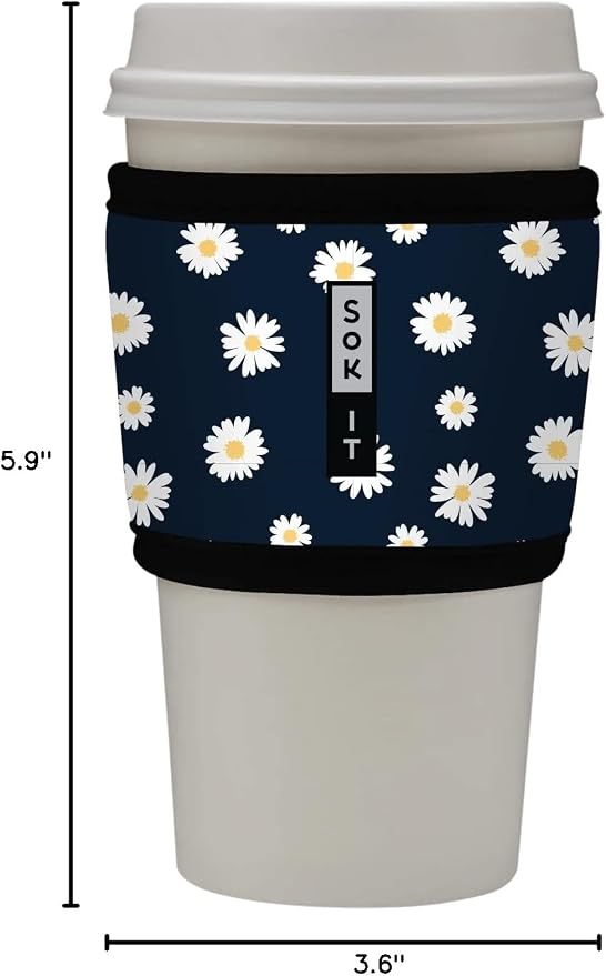 Sok It HotSok Coffee & Tea Reusable Insulated Neoprene Cup Sleeve - Image 7