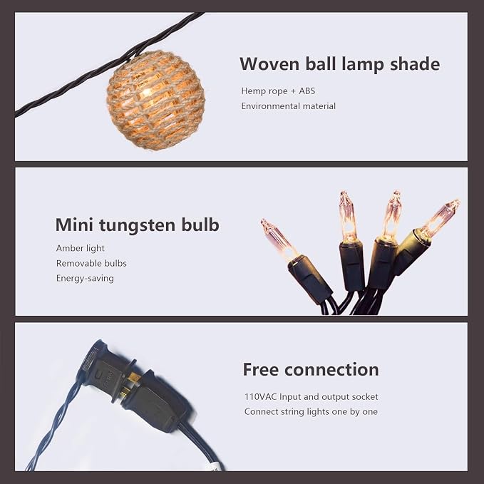 Outdoor-String-Lights-Waterproof, Boho String Lights - Image 3