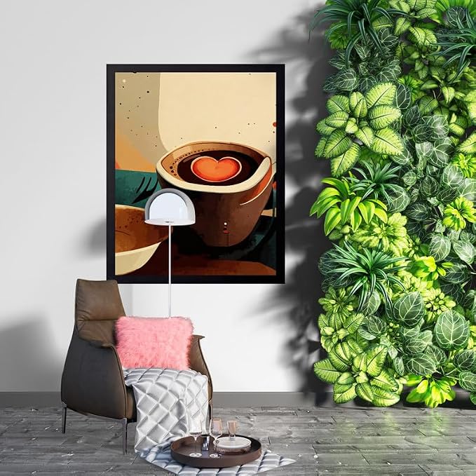 Lawrence Williams Designs Heart Coffee Poster - Image 5