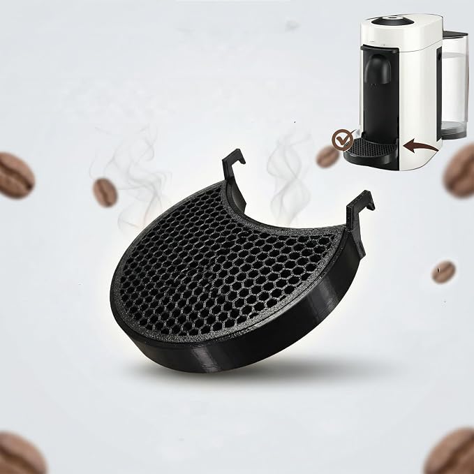 Drip Tray Replacement for Nespresso Vertuo Plus, One-Piece Molded Coffee Drip by Unknown