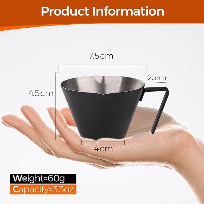 YARRAMATE Metal Espresso Shot Cup - Image 2
