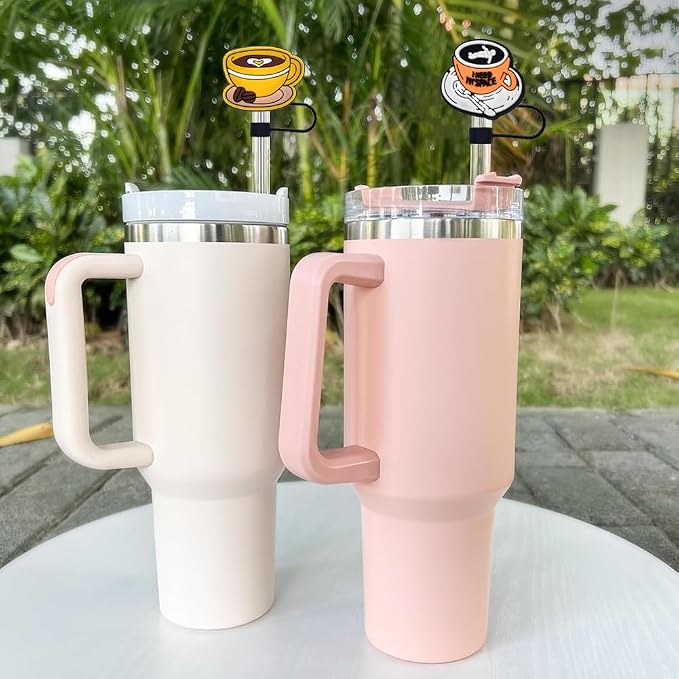 Straw Covers, 0.4 inch/10mm Silicone Straw Cap - Image 2