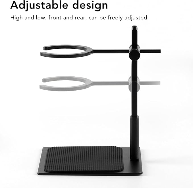 AUNMAS Pour Over Coffee Stand, Aluminum Alloy Adjustable Dripper Station - Image 8