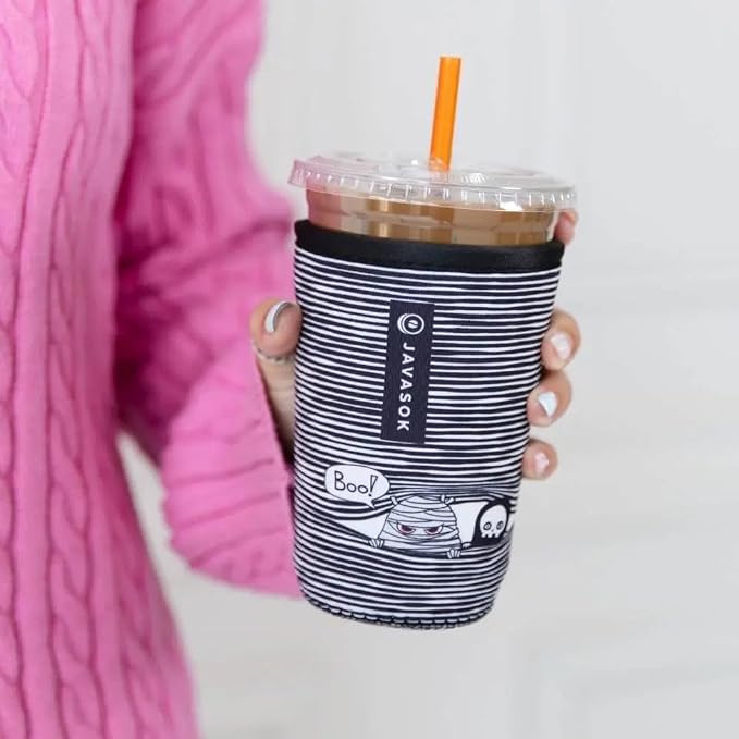 Sok It JavaSok Iced Coffee & Cold Soda Insulated Neoprene Cup Sleeve - Image 6