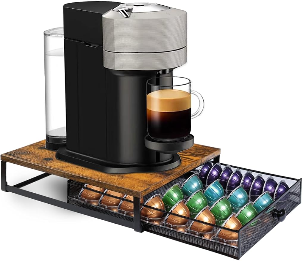 Sedegn Coffee Pod Holder Drawer Organizer Vertuo Capsules Storage Organizer by sedegnhome