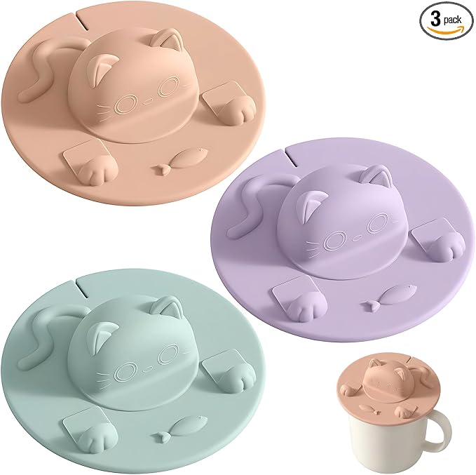 3Pcs Tea Bag Holder for Mug, Silicone Tea Bag Holder & Squeezer Set by Unknown